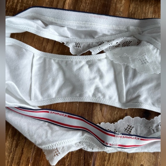 Savage x Fenty Serving Court Bustier & Brazilian panty set NWOT - Picture 13 of 14